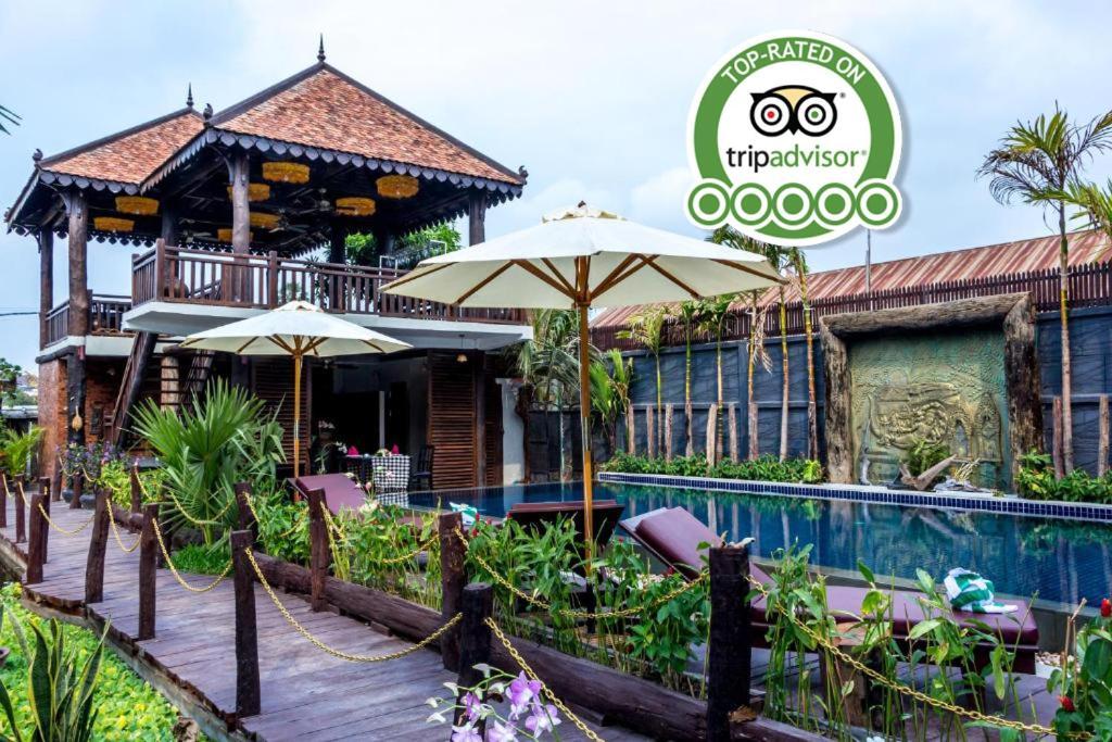 ชวา วูดเดน วิลลา แอนด์ เรสซิเดนซ์ Hotel เสียมราฐ ภายนอก รูปภาพ