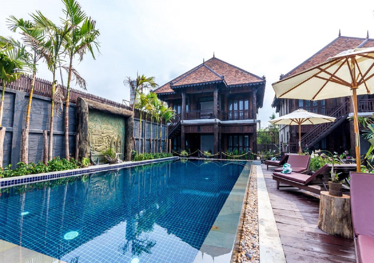 ชวา วูดเดน วิลลา แอนด์ เรสซิเดนซ์ Hotel เสียมราฐ ภายนอก รูปภาพ