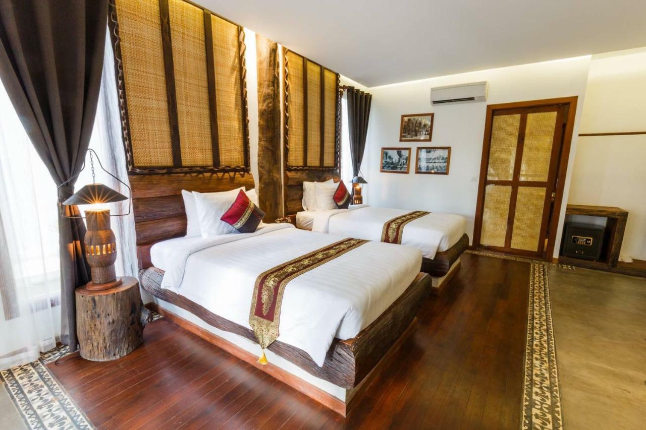 ชวา วูดเดน วิลลา แอนด์ เรสซิเดนซ์ Hotel เสียมราฐ ภายนอก รูปภาพ