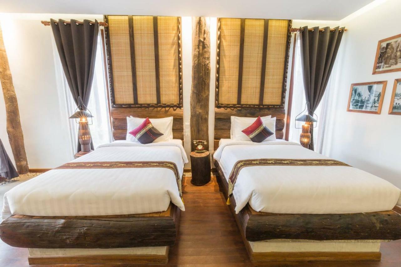ชวา วูดเดน วิลลา แอนด์ เรสซิเดนซ์ Hotel เสียมราฐ ภายนอก รูปภาพ