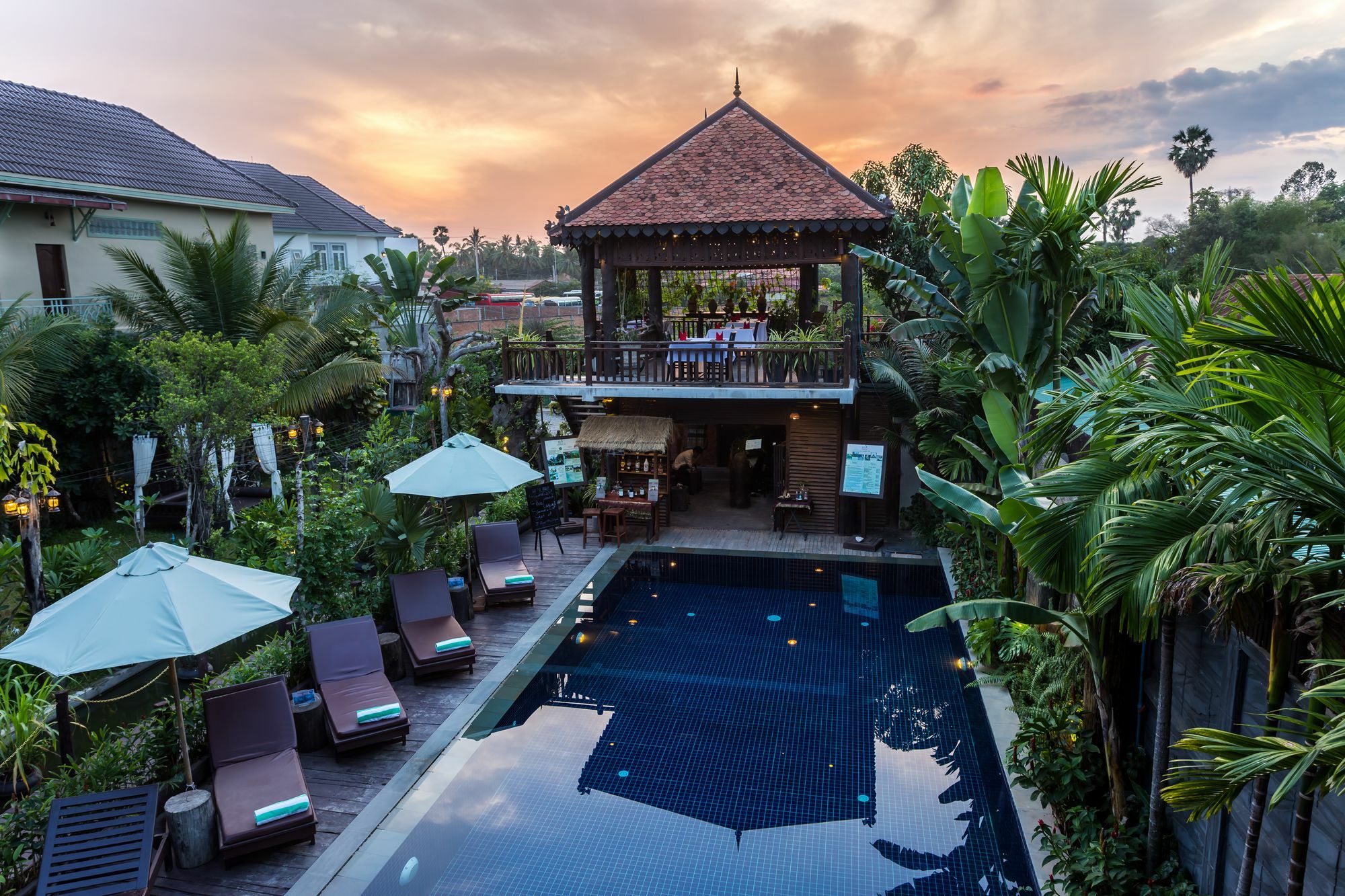 ชวา วูดเดน วิลลา แอนด์ เรสซิเดนซ์ Hotel เสียมราฐ ภายนอก รูปภาพ
